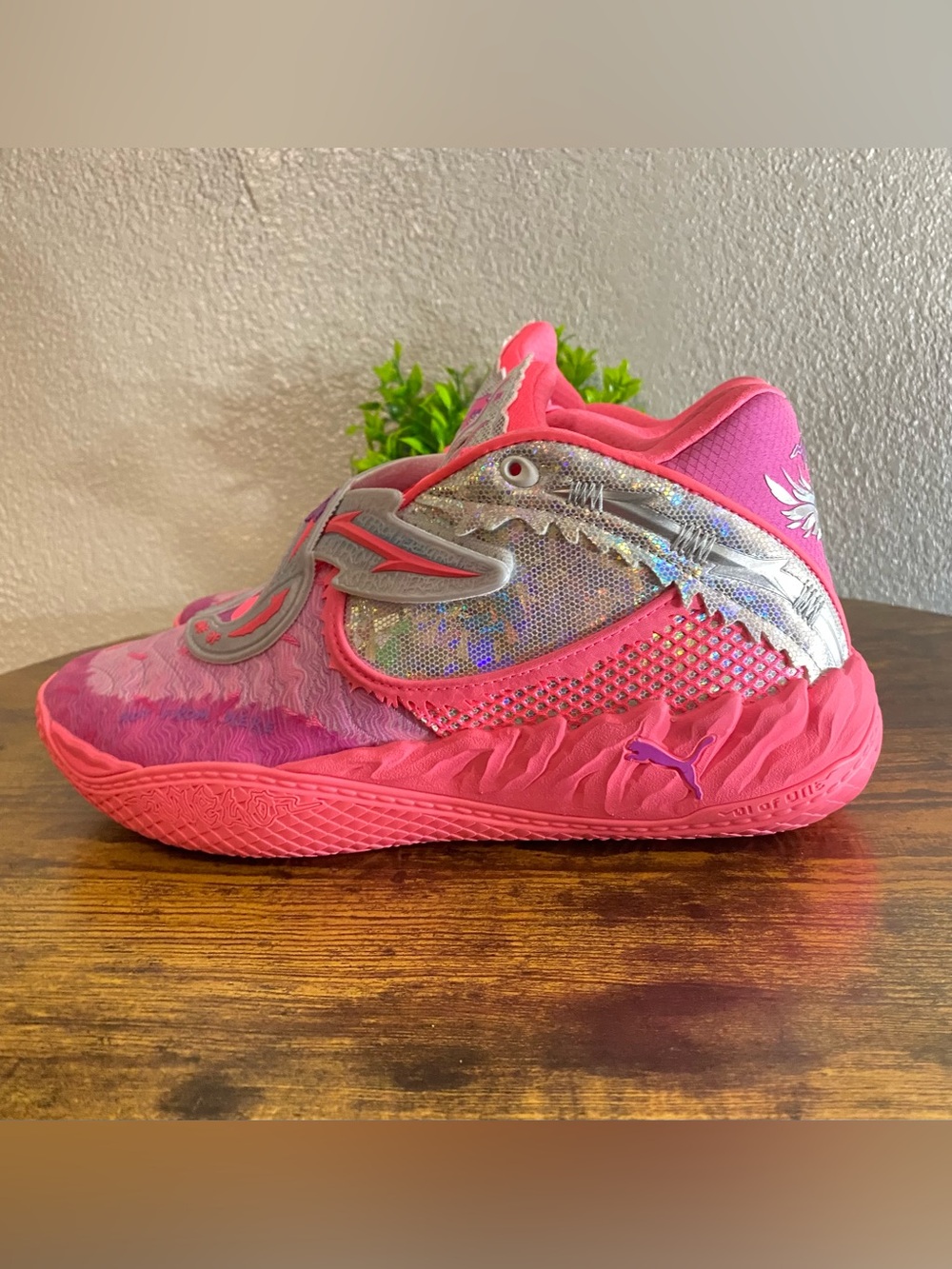 Puma x Melo Pink Holographic Sneaker